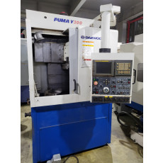 두산 10인치 수직 CNC선반 PUMA-V300(2003년식) 2대